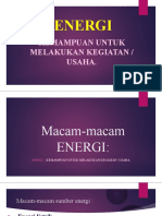 3F - 1 ENERGI Dan Macam-Macam Sumber Energi