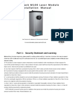 Atomstack M100 Laser Module Installation Manual PDF