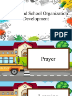 Teacher and School Organization Development