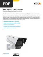 Datasheet Axis q1656 Le Box Camera en US 379163