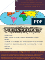 Vietnam, Jordan, Madagascar and Palau PPT - Suhelica Roy