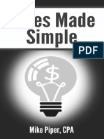 Taxes Made Simple Income Taxes Explained in 100 Pages or Less (Mike Piper) PDF