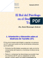 El Rol Del Psico. en El Sindrome Tourette.2