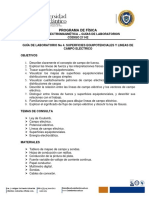 EXPERIMENTO No 4. SUPERFICIES EQUIPOTENCIALES Y LINEAS CAMPO ELÉCTRICO - PDF