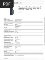 Harmony Control Relays - RM17TT00 PDF