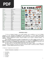 Atividade Partes de La Casa