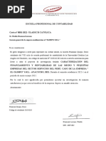 Carta de Autorización