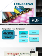 MEMBERI TANGGAPAN Dengan SANTUN