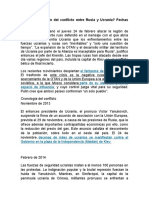 Cuál Es El Origen Del Conflicto Entre Rusia y Ucrania