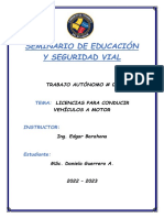 Tipos de Licencia Daniela Guerrero A.