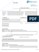 Application For Standby Letter of Credit