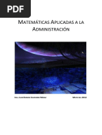 Matematicas Aplicadas A La Administracio PDF