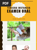 Tercera Instancia Examen Oral