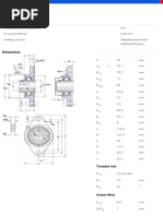 Ball Bearing Oval Flanged units-FYTB 30 TF