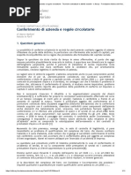 Conferimento Di Azienda e Regole Circolatorie - Tecniche Contrattuali e Attività Notarile - E.library - Fondazione Italiana Del Notariato PDF