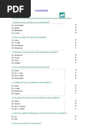 Modele de Questionnaire Au Format Excel