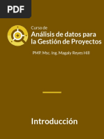 Analisis de Datos para Gestion de Proyectos