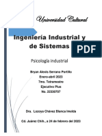 Portafolio de Evidencias Psicologia Industrial PDF