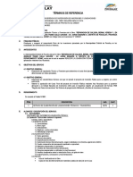 TDR - Liquidacion Tecnica y Financiera Los Angeles