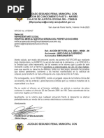 Notificacion Admision de Tutela 2023 - 00021 - 00 - H Perpetuo Socorro