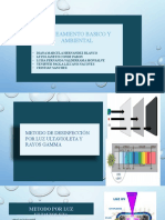 MÉTODO DE DESINFECCIÓN UV Y GAMMA - EXPOSICIÓN Dia 21..