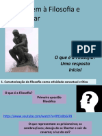 Filosofia e Filosofar