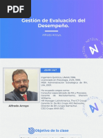 Gestión de La Evaluación Del Desempeño