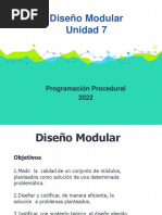 Unidad 7 - Diseño Modular - 2022 PDF