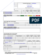 Project Status Report Template