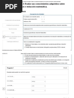 Examen - (AAB01) Cuestionario 2 - Evalúe Sus Conocimientos Adquiridos Sobre Sucesiones Geométricas e Inducción Matemática