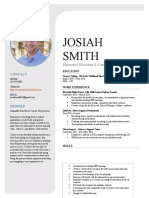 Josiah Smith Resume Made On M 12 2023