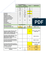 Plantilla de Caida de Tensión