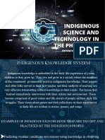 Indigenous Science and Technology in The Philippines