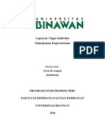 Laporan Tugas Individu Manajemen Keperawatan