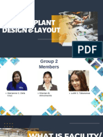 Facility or Plant Design and Layout - Introduction 1 PDF