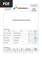 PEP-00-L9-SP-0007 Specification For Line Pipe