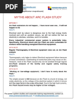 Myths About Arc-Flash Studies