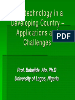 Nanotechnology in Developing World - Nigerian PDF