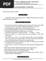 Booth Making Guidelines and Mechanics