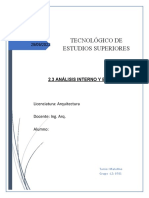 2.3 Análisis Interno y Externo