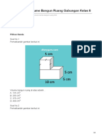 Contoh Soal Volume Bangun Ruang Gabungan Kelas 6 PDF