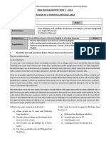 Diagnostic Test - 5sec - Reading - Saavedra