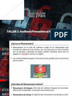 Auditoría Preventiva Al Ransomware