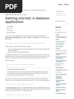 The Skeleton Application - Tutorials - Laminas Docs