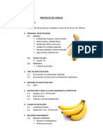 Proyecto de Ciencia Platano