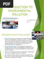 Environmental Pollution