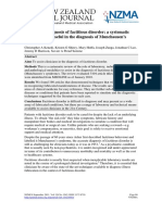 Laboratory Diagnosis of Factitious Disorder