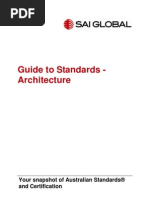 Guide To Standards - Architecture: Your Snapshot of Australian Standards® and Certification