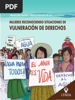 Memoria Mujeres Somos Agua GCA CENDA