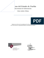 Reglam Serv Prof de Carrera Polic Secretaria Seguridad Publica 6abril2017